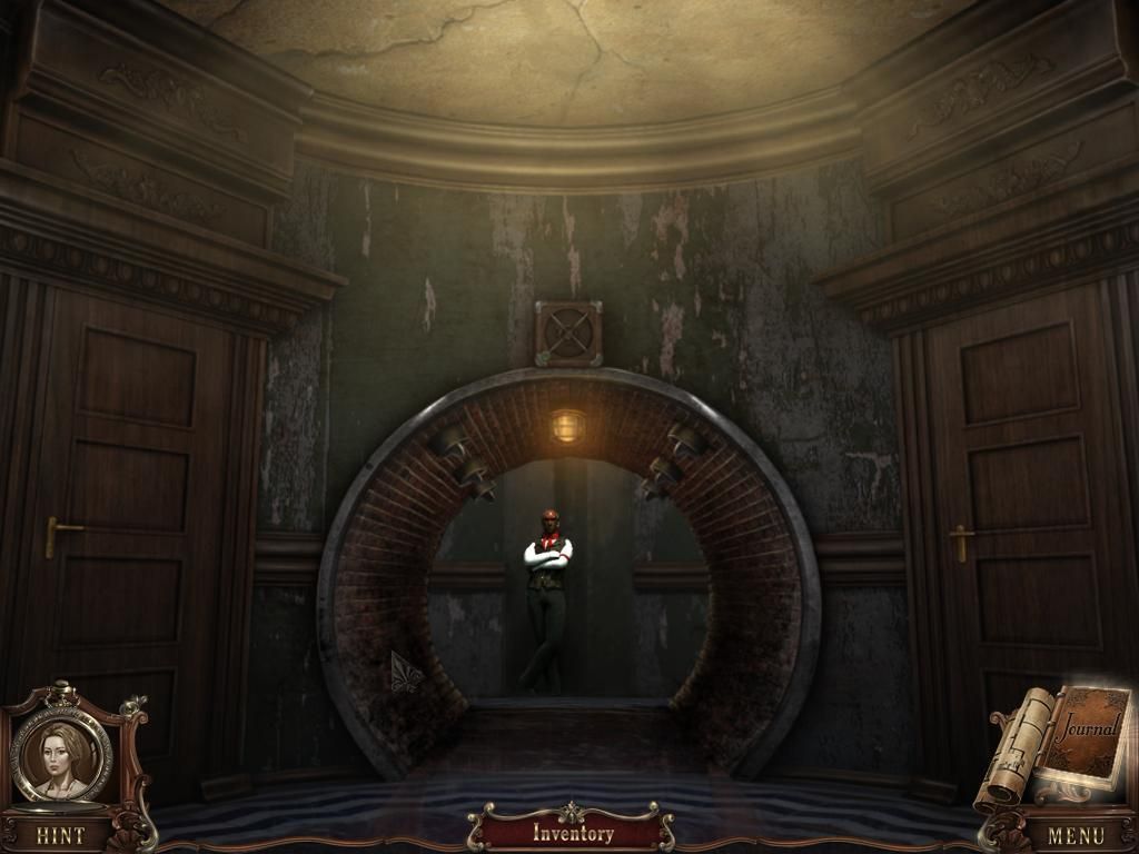 Brink of Consciousness: Dorian Gray Syndrome (Windows) screenshot: Oscar with a fire trap between you and him preventing his capture