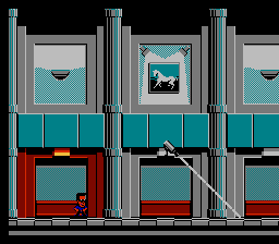 Hudson Hawk (NES) screenshot: The Gallery