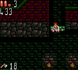 Bram Stoker's Dracula (Game Gear) screenshot: Escalating down