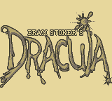 Bram Stoker's Dracula (Game Boy) screenshot: Title Screen