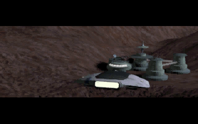 Breach 3 (DOS) screenshot: Animated introduction continued