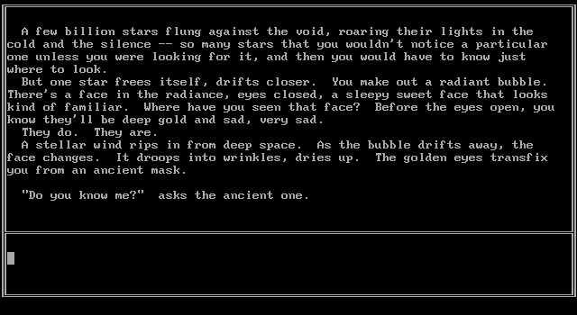 Breakers (DOS) screenshot: Starting location
