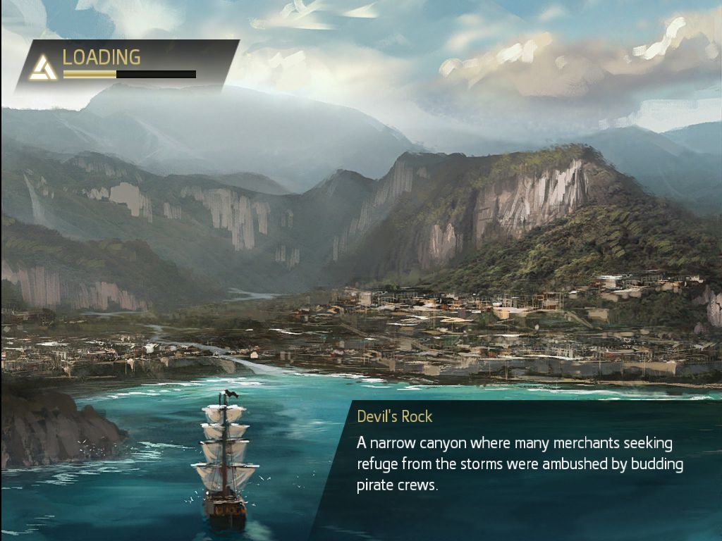 Assassin's Creed: Pirates (iPad) screenshot: Devil's Rock