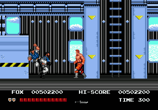 Thunder Fox (Genesis) screenshot: Mission 2