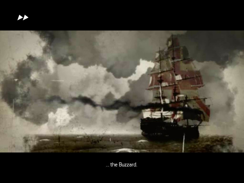 Assassin's Creed: Pirates (iPad) screenshot: Intro story of pirate history and legend
