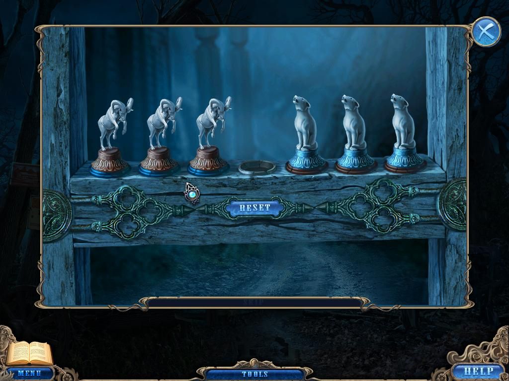 Dark Dimensions: City of Fog (Windows) screenshot: Farm house gate access puzzle