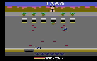 Crackpots (Atari 2600) screenshot: Here come the bugs!