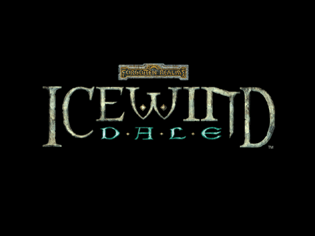 Icewind Dale (Windows) screenshot: Title screen