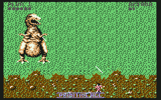 Time Soldiers (Commodore 64) screenshot: Monster Boss