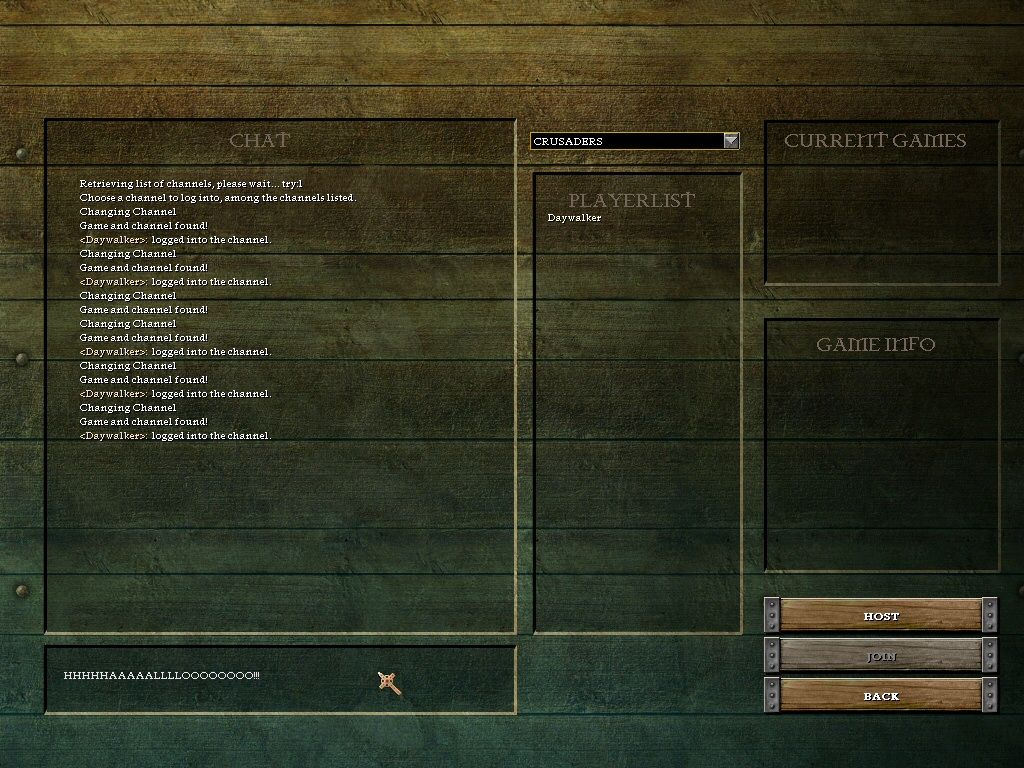 Crusader Kings (Windows) screenshot: Multiplayer - valkyrie net