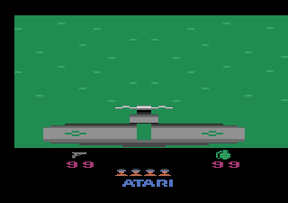 Ikari Warriors (Atari 2600) screenshot: Starting screen / Atari logo