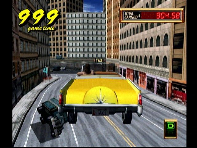 Crazy Taxi 2 (Dreamcast) screenshot: Crazy Hop