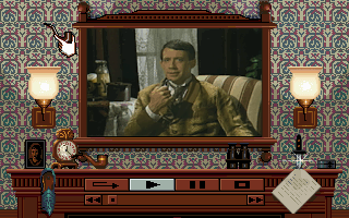 Sherlock Holmes: Consulting Detective - Volume III (DOS) screenshot: Introductory film clip