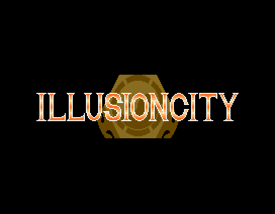 Illusion City: Gen'ei Toshi (MSX) screenshot: Title screen