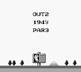 Golf (Game Boy) screenshot: Next course