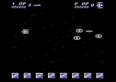 Delta Patrol (Commodore 64) screenshot: Game start