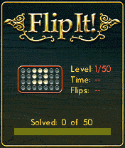 FlipIt! (BREW) screenshot: Level Select Menu