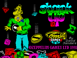 Stack Up (ZX Spectrum) screenshot: Loading screen