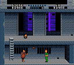 Total Recall (NES) screenshot: Second boss