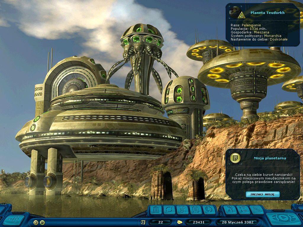 Space Rangers 2: Dominators (Windows) screenshot: Planet Teudorkh