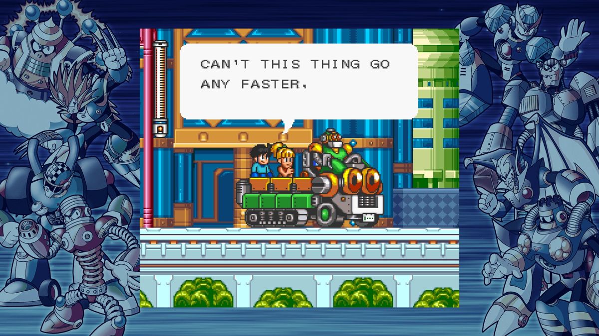 Mega Man: Legacy Collection 2 (Windows) screenshot: Nops.