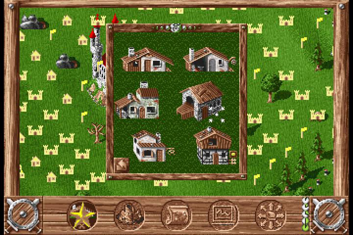 Screenshot of Serf City: Life is Feudal (DOS, 1993) - MobyGames