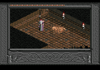 The Immortal (Genesis) screenshot: Through the dark corridors