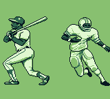 Bo Jackson: Two Games in One (Game Boy) screenshot: What game to play?