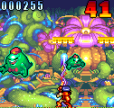 Ghost Hunter (ExEn) screenshot: Some platforms may change the movement of the ghosts, beware they do not touch you. Use your weapon to shoot them.