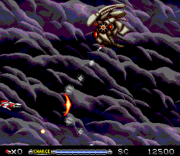BioMetal (SNES) screenshot: Bigger enemies now