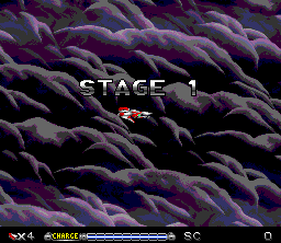 BioMetal (SNES) screenshot: Game start