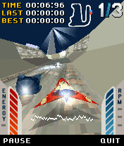 Geopod (Symbian) screenshot: In-game view