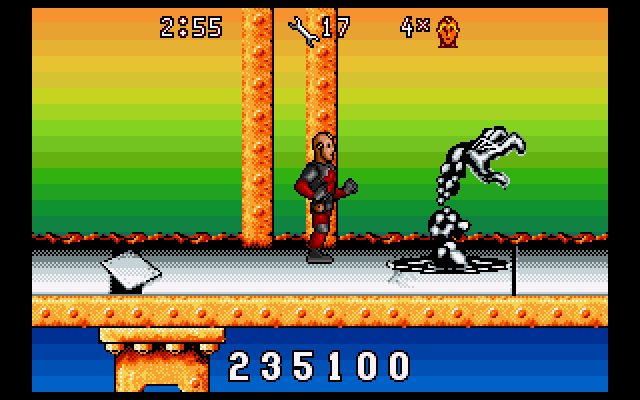 The Incredible Crash Dummies (Amiga) screenshot: The Claw of Tar