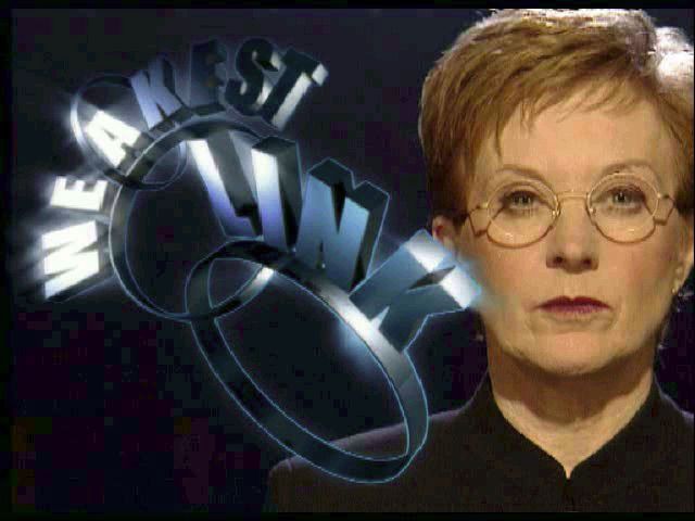 Weakest Link (Windows) screenshot: Another animated section precedes the actual game, this is part way through. In the next section Anne Robinson explains how the game works