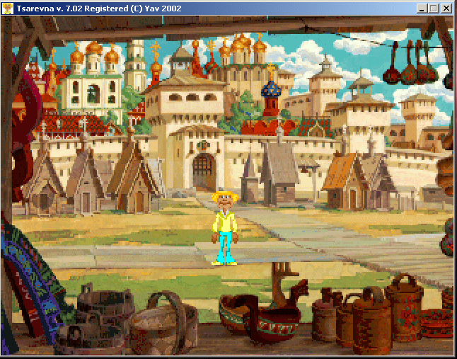 Tsarevna: A Medieval Russia Quest (Windows) screenshot: And here you start your quest :)
