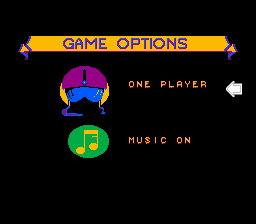 F-15 Strike Eagle (NES) screenshot: Game Options