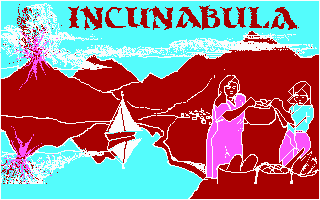 Incunabula (DOS) screenshot: Main title