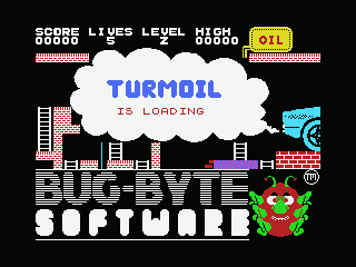 Turmoil (MSX) screenshot: Loading screen