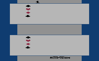 Bridge (Atari 2600) screenshot: Title screen