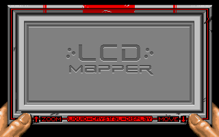Twilight: 2000 (DOS) screenshot: LCD Mapper (closed)