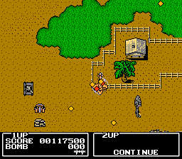 Twin Eagle (NES) screenshot: Under attack!