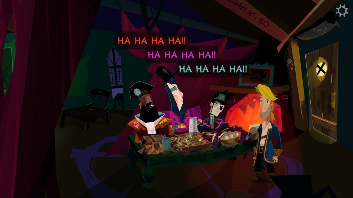 Return to Monkey Island (Windows) screenshot: The new pirate leadership