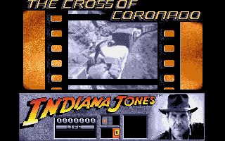 Indiana Jones and the Last Crusade: The Action Game (Atari ST) screenshot: Introduction to the first level