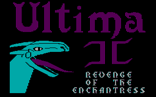 Ultima Collection (DOS) screenshot: Ultima II - Intro