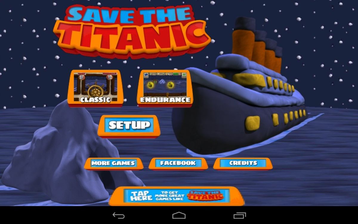 Screenshot of Save the Titanic (Android, 2012) - MobyGames