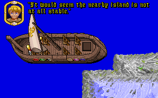 Ultima VII: Forge of Virtue (DOS) screenshot: You got that right skippy! Now shaddap!