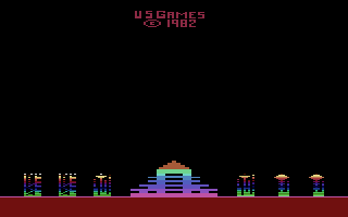 M.A.D. (Atari 2600) screenshot: Title screen