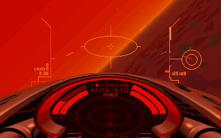 Inferno (DOS) screenshot: Feel the G's!!!