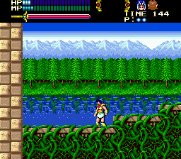 Valis III (Genesis) screenshot: Finally, I'm outta here