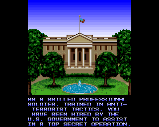 Mercs (Amiga) screenshot: Introduction